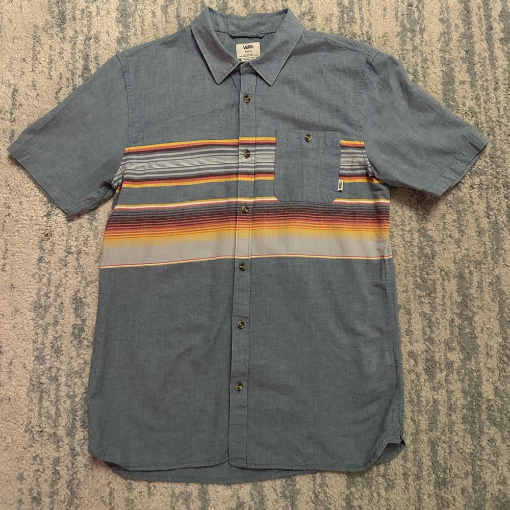 Vans short sleeve button up